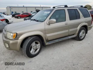 2002 Infiniti QX4 Luxury z VIN JNRDR09Y42W257288, wystawiony jako Copart lot #84765564 z przebiegiem 250 388 mil mil oraz Czysty tytuł • Clean title. Historia ofert i sprzedaży dostępna na DreamBid. Obrazek 1.