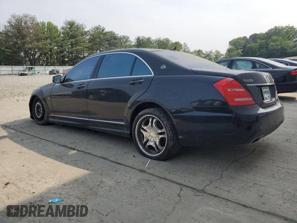 2012 Mercedes-Benz S 550 with VIN WDDNG9EB3CA434711, listed as a Copart auction lot 59297855 with 140,561 mi miles and Clean title. Bid and sale history available at DreamBid. Image 2.