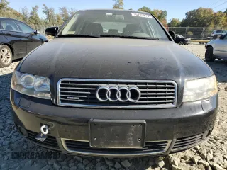 2004 Audi A4 1.8T with VIN WAULC68E84A080488, listed as a Copart auction lot 76735874 with 0 mi miles and Salvage Title. Bid and sale history available at carsss.com. Image 5.