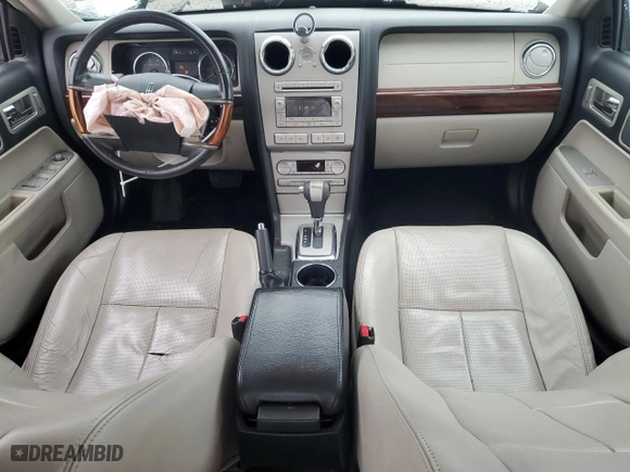 2007 Lincoln MKZ with VIN 3LNHM26T17R654208, listed as a Copart auction lot 51933025 with 123,894 mi miles and Salvage Title. Bid and sale history available at carsss.com. Image 8.