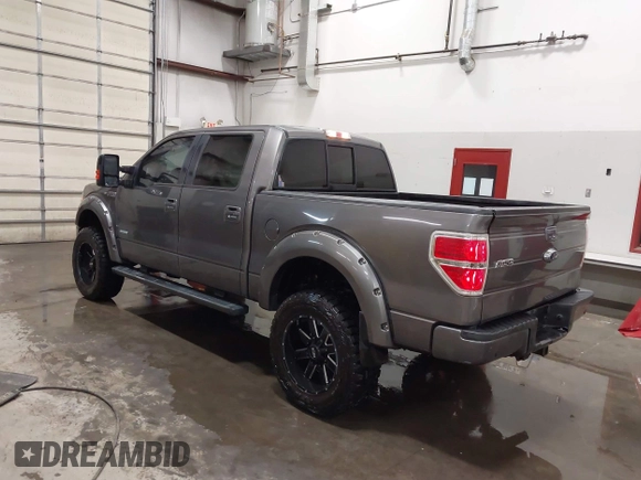 2014 Ford F-150 XL with VIN 1FTFW1ET8EFC55842, listed as a IAAI auction lot 42108858 with 190,601 mi miles. Bid and sale history available at carsss.com. Image 3.