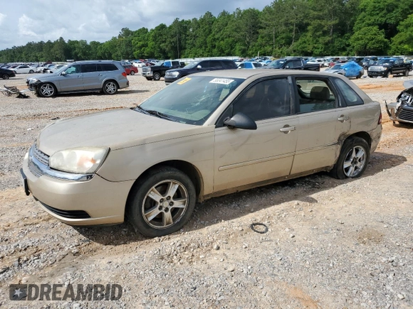 2005 Chevrolet Malibu Maxx LS z VIN 1G1ZT62885F287556, wystawiony jako Copart lot #55341455 z przebiegiem 244 707 mil mil oraz Szkoda całkowita • Salvage title. Historia ofert i sprzedaży dostępna na DreamBid. Obrazek 1.