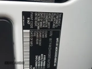 2024 Mercedes-Benz Sprinter with VIN W1Y4KDHY0RT167205, listed as a Copart auction lot 83972734 with 16,438 mi miles and Salvage Title. Bid and sale history available at DreamBid. Image 12.