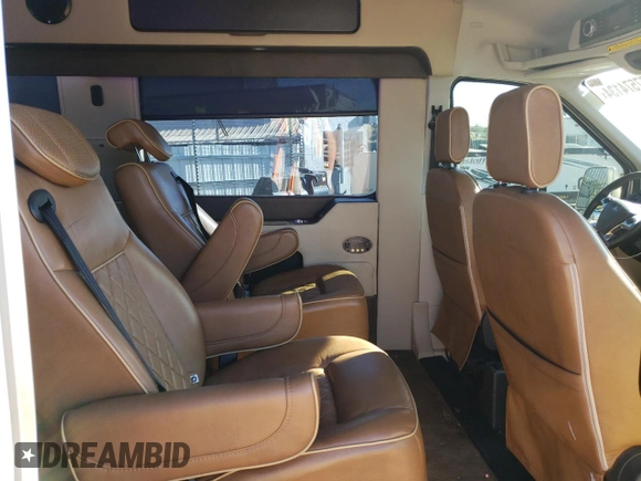 2019 Ford Transit with VIN 1FTYR2CG8KKA26818, listed as a Copart auction lot 77574134 with 60,220 mi miles and Salvage Title. Bid and sale history available at carsss.com. Image 11.