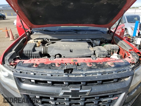 2019 Chevrolet Colorado 4WD ZR2 z VIN 1GCGTEEN2K1183731, wystawiony jako Copart lot #81519184 z przebiegiem 95 485 mil mil oraz Szkoda całkowita • Salvage title. Historia ofert i sprzedaży dostępna na DreamBid. Obrazek 11.