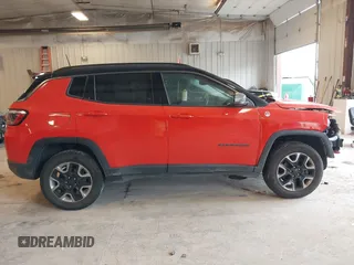 2018 Jeep Compass Trailhawk with VIN 3C4NJDDB4JT169366, listed as a IAAI auction lot 42389456 with 128,980 mi miles and . Bid and sale history available at DreamBid. Image 13.