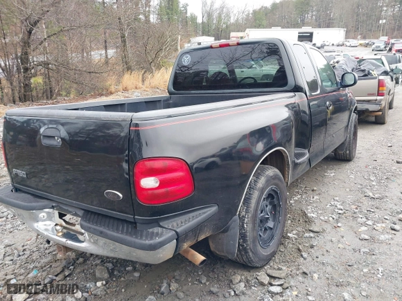 2000 Ford F-150 Work Series with VIN 1FTRX07W7YKA28407, listed as a IAAI auction lot 41551494 with 1 mi miles. Bid and sale history available at carsss.com. Image 4.
