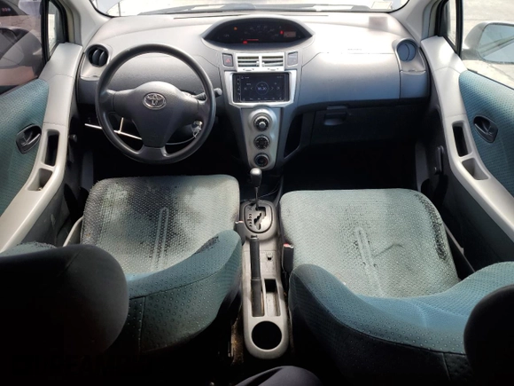 2007 Toyota Yaris with VIN JTDJT923475036181, listed as a Copart auction lot 50950065 with 134,440 mi miles and Salvage Title. Bid and sale history available at carsss.com. Image 8.