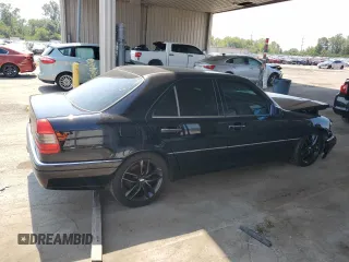 1996 Mercedes-Benz C with VIN WDBHA28E1TF402525, listed as a Copart auction lot 69050504 with 178,492 mi miles and Salvage Title. Bid and sale history available at carsss.com. Image 3.