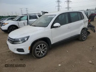 2013 Volkswagen Tiguan S with VIN WVGBV3AX3DW078830, listed as a Copart auction lot 60869005 with 92,198 mi miles and Salvage title. Bid and sale history available at DreamBid. Image 1.