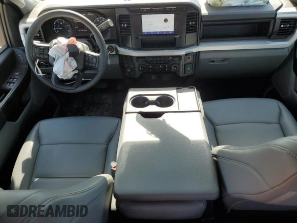2024 Ford F-350 XL with VIN 1FT8W3BT6REF84852, listed as a Copart auction lot 52738595 with 10,279 mi miles and Salvage title. Bid and sale history available at DreamBid. Image 8.