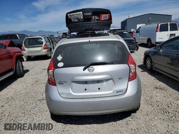 2016 Nissan Note SR with VIN 3N1CE2CP5GL365695, listed as a Copart auction lot 58968705 with 161,166 mi miles and Clean title. Bid and sale history available at DreamBid. Image 6.