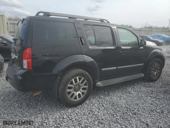 2010 Nissan Pathfinder SE with VIN 5N1AR1NN3AC627016, listed as a Copart auction lot 47643135 with 185,273 mi miles and Salvage Title. Bid and sale history available at carsss.com. Image 3.