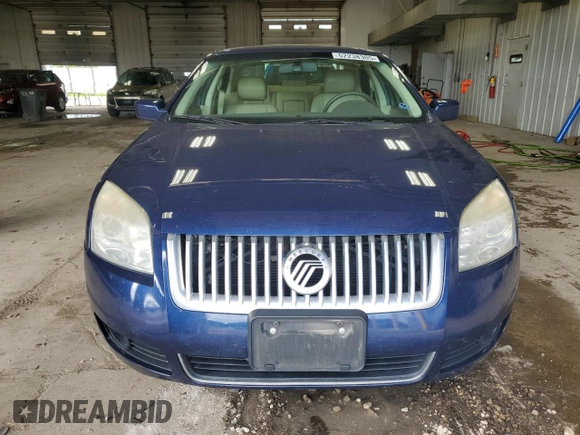 2007 Mercury Milan Premier with VIN 3MEHM08107R603592, listed as a Copart auction lot 62238305 with 109,808 mi miles and Non repairable. Bid and sale history available at DreamBid. Image 5.