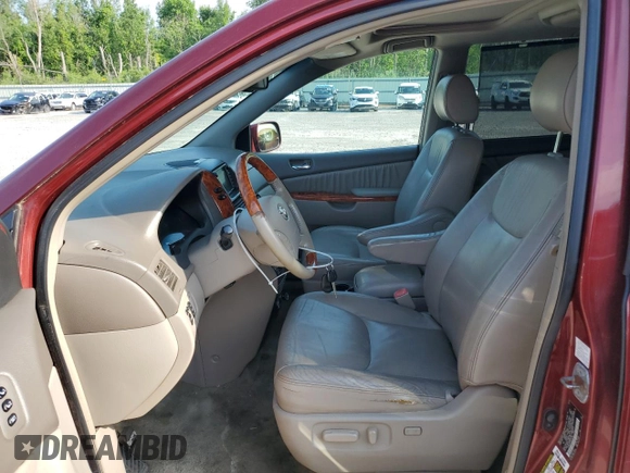 2008 Toyota Sienna XLE with VIN 5TDZK22C18S146162, listed as a Copart auction lot 63632595 with 217,770 mi miles and Clean title. Bid and sale history available at DreamBid. Image 7.