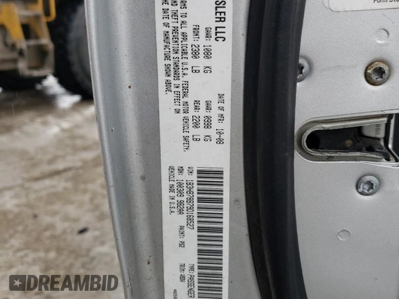 2009 Dodge Caliber R/T z VIN 1B3HB78B79D168527, wystawiony jako Copart lot #43616005 z przebiegiem 168 694 mil mil oraz Szkoda całkowita • Salvage title. Historia ofert i sprzedaży dostępna na DreamBid. Obrazek 14.