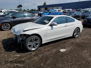 2018 BMW 4 Series 430i xDrive with VIN WBA4W5C55JAE43311, listed as a Copart auction lot 61263195 with 28,811 mi miles and Clean title. Bid and sale history available at DreamBid. Image 1.