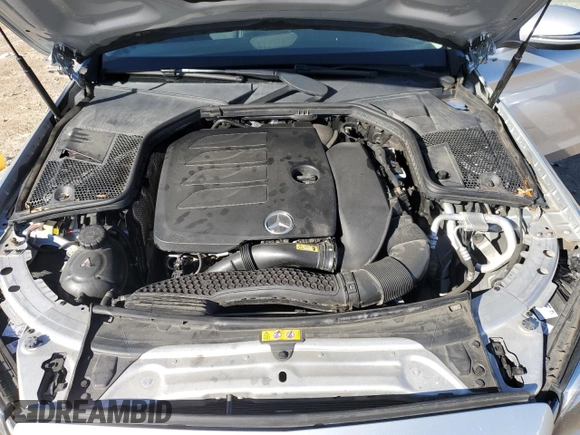 2021 Mercedes-Benz C 300 with VIN W1KWF8DB0MR612936, listed as a Copart auction lot 88154175 with 56,286 mi miles and Salvage Title. Bid and sale history available at carsss.com. Image 11.