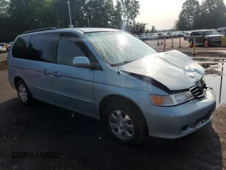 2003 Honda Odyssey EX-L с VIN 2HKRL18033H501741, выставлен на аукционе Copart как лот 60496865 с пробегом Не указан миль и Списание • Salvage title. История ставок и продаж доступна на DreamBid. Изображение 4.