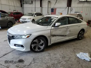2018 Honda Accord EX-L z VIN 1HGCV1F57JA058577, wystawiony jako Copart lot #56565855 z przebiegiem 84 176 mil mil oraz Nie do naprawy • Non repairable. Historia ofert i sprzedaży dostępna na DreamBid. Obrazek 1.