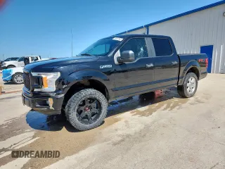 2018 Ford F-150 XL with VIN 1FTEW1EP3JKC02594, listed as a Copart auction lot 59597985 with 116,111 mi miles and Clean title. Bid and sale history available at DreamBid. Image 1.