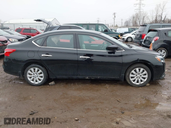 2017 Nissan Sentra S with VIN 3N1AB7AP7HY292088, listed as a IAAI auction lot 41539050 with 133,395 mi miles. Bid and sale history available at carsss.com. Image 14.