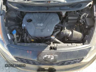2013 Kia Rio LX with VIN KNADM5A36D6204815, listed as a Copart auction lot 52963475 with 96,880 mi miles and Clean Title. Bid and sale history available at carsss.com. Image 11.