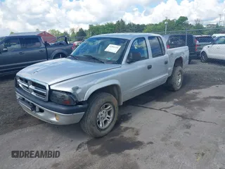 2004 Dodge Dakota Sport with VIN 1D7HG38N24S707004, listed as a IAAI auction lot 42201115 with 195,896 mi miles and . Bid and sale history available at carsss.com. Image 2.