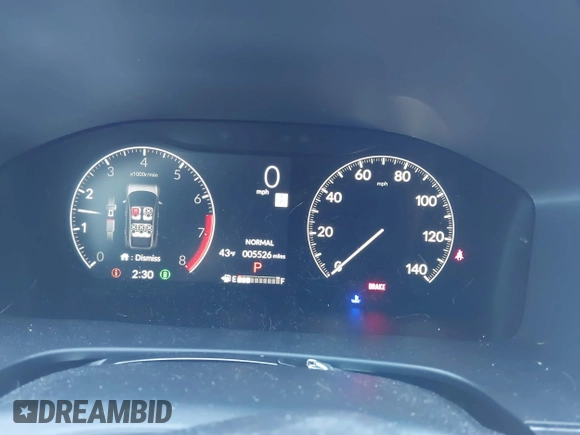 2025 Honda CR-V EX with VIN 2HKRS4H45SH403011, listed as a IAAI auction lot 41339787 with 5,526 mi miles and . Bid and sale history available at DreamBid. Image 7.