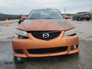 2005 Mazda 6 Sport S with VIN 1YVHP80D555M05050, listed as a Copart auction lot 88504175 with 177,825 mi miles and Salvage Title. Bid and sale history available at DreamBid. Image 5.
