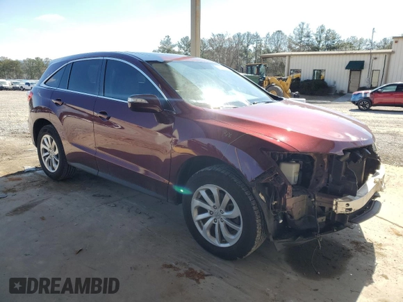 2017 Acura RDX with VIN 5J8TB3H3XHL008383, listed as a Copart auction lot 46120145 with 137,465 mi miles and Salvage Title. Bid and sale history available at carsss.com. Image 4.
