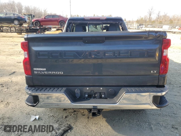 2020 Chevrolet Silverado 1500 LT with VIN 1GCVYDED8LZ240396, listed as a Copart auction lot 46562905 with 0 mi miles and Salvage Title. Bid and sale history available at carsss.com. Image 6.