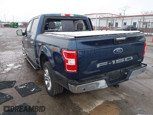 2019 Ford F-150 XL with VIN 1FTEW1E49KFC07492, listed as a IAAI auction lot 42008861 with 118,640 mi miles and . Bid and sale history available at DreamBid. Image 3.