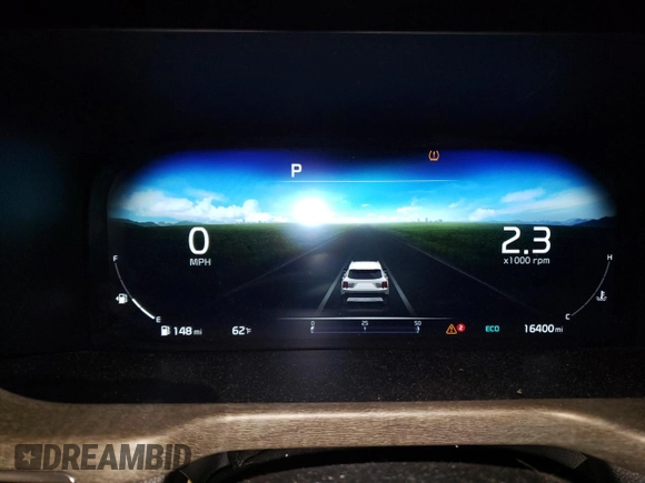 2023 Kia Sorento X-Line SX Prestige with VIN 5XYRKDLF8PG224341, listed as a Copart auction lot 44988145 with 16,400 mi miles and Salvage Title. Bid and sale history available at DreamBid. Image 9.