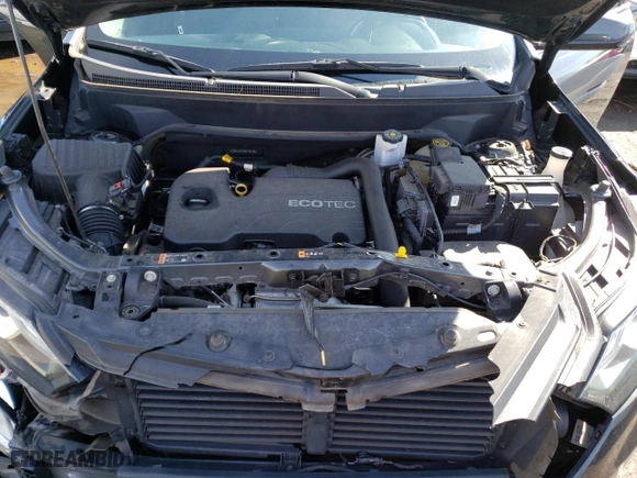 2019 Chevrolet Equinox LT with VIN 2GNAXKEV2K6196704, listed as a Copart auction lot 50022455 with 105,231 mi miles and Salvage Title. Bid and sale history available at carsss.com. Image 12.