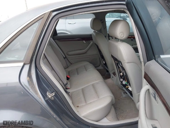 2003 Audi A4 3.0L with VIN WAULT68EX3A140754, listed as a IAAI auction lot 41899449 with 73,368 mi miles. Bid and sale history available at carsss.com. Image 8.