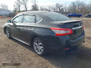 2013 Nissan Sentra SV with VIN 3N1AB7AP8DL734481, listed as a IAAI auction lot 41658381 with 135,576 mi miles. Bid and sale history available at carsss.com. Image 3.