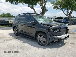 2021 Honda Passport EX-L with VIN 5FNYF7H58MB005187, listed as a Copart auction lot 60414535 with 75,208 mi miles and Salvage title. Bid and sale history available at DreamBid. Image 15.