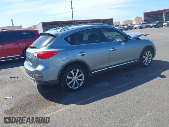2016 Infiniti QX50 with VIN JN1BJ0RP0GM233386, listed as a IAAI auction lot 41535643 with 96,295 mi miles. Bid and sale history available at carsss.com. Image 4.