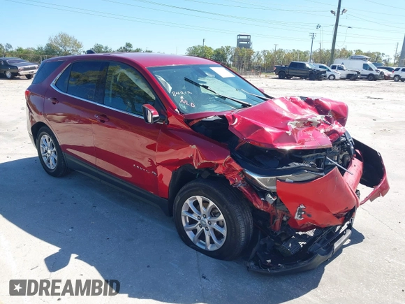2019 Chevrolet Equinox LT with VIN 3GNAXKEV9KS655471, listed as a IAAI auction lot 41742855 with 93,338 mi miles and . Bid and sale history available at DreamBid. Image 1.