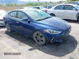 2017 Hyundai Elantra SE z VIN 5NPD84LF0HH061400, wystawiony jako IAAI lot #42141270 z przebiegiem 103 559 mil mil oraz . Historia ofert i sprzedaży dostępna na DreamBid. Obrazek 1.