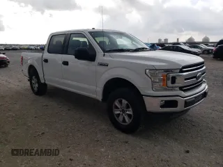 2018 Ford F-150 XL with VIN 1FTEW1C56JKD71784, listed as a Copart auction lot 58347735 with 185,883 mi miles and Clean title. Bid and sale history available at DreamBid. Image 4.