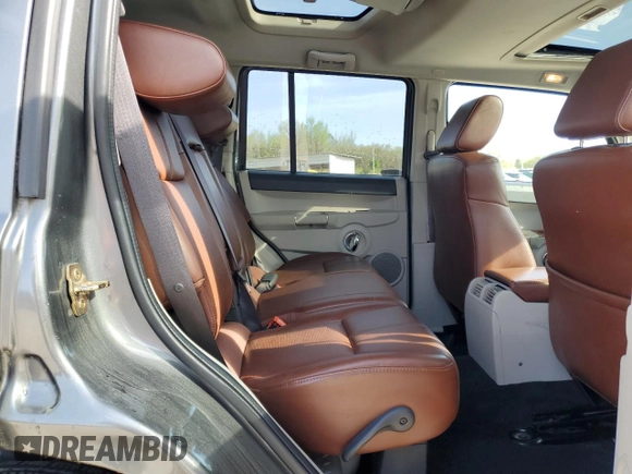 2007 Jeep Commander Limited with VIN 1J8HH582X7C636179, listed as a Copart auction lot 51293625 with 214,078 mi miles and Salvage title. Bid and sale history available at DreamBid. Image 11.