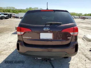 2014 Kia Sorento LX with VIN 5XYKT4A67EG428336, listed as a Copart auction lot 53906355 with 260,530 mi miles and Clean Title. Bid and sale history available at carsss.com. Image 6.