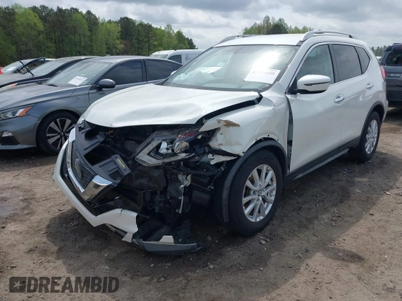 2018 Nissan Rogue SV with VIN KNMAT2MT8JP597774, listed as a IAAI auction lot 41956655 with 63,237 mi miles and . Bid and sale history available at carsss.com. Image 17.