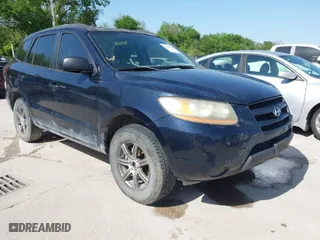 2009 Hyundai Santa Fe GLS with VIN 5NMSG13D39H241332, listed as a IAAI auction lot 42009902 with 192,929 mi miles. Bid and sale history available at carsss.com. Image 1.