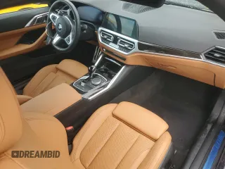 2023 BMW 4 Series M440i with VIN WBA53AT06PCL25904, listed as a Copart auction lot 74213494 with Not Provided miles and Non Repairable. Bid and sale history available at DreamBid. Image 8.