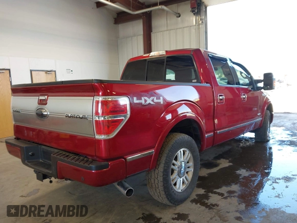 2014 Ford F-150 XL with VIN 1FTFW1ET6EFB17572, listed as a IAAI auction lot 42475681 with Not provided miles and . Bid and sale history available at DreamBid. Image 4.