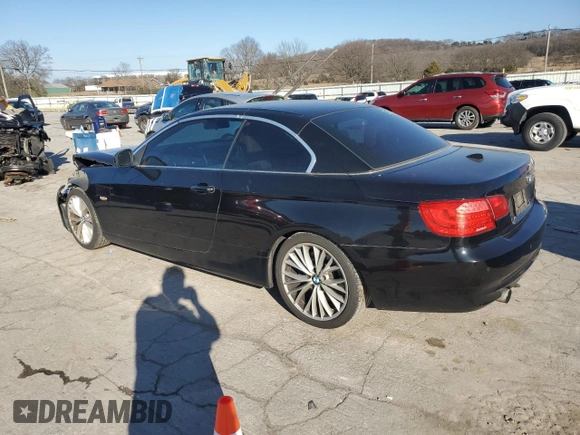 2011 BMW 3 Series 335i with VIN WBADX7C57BE242302, listed as a Copart auction lot 43750405 with 87,058 mi miles and Salvage Title. Bid and sale history available at carsss.com. Image 2.