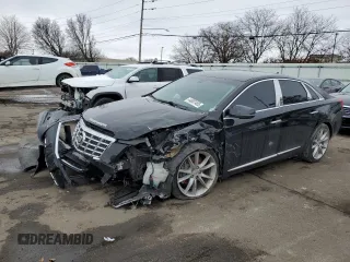 2013 Cadillac XTS with VIN 2G61N5S34D9138326, listed as a Copart auction lot 44007485 with 118,494 mi miles and Salvage Title. Bid and sale history available at carsss.com. Image 1.